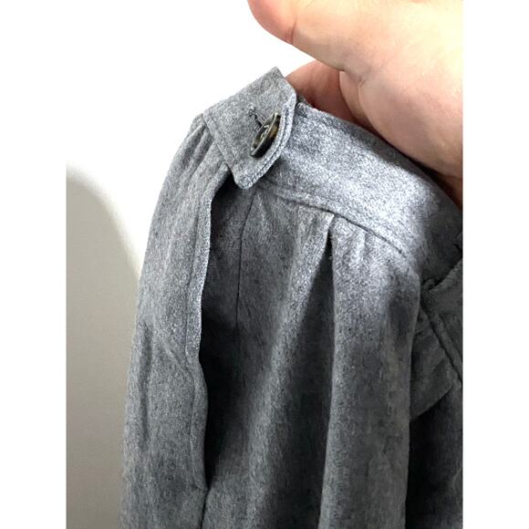 Vintage Pendleton Gray A Line Skirt Wool USA Pockets Womens 16 Waist 29 Inches - Picture 9 of 10